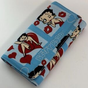 Betty Boop Blue and Red Key & Card Holder